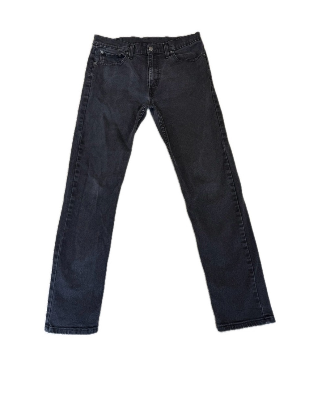 Levis Strauss 502 Jeans Slim Fit Stretch Black Men’s Size 33x32